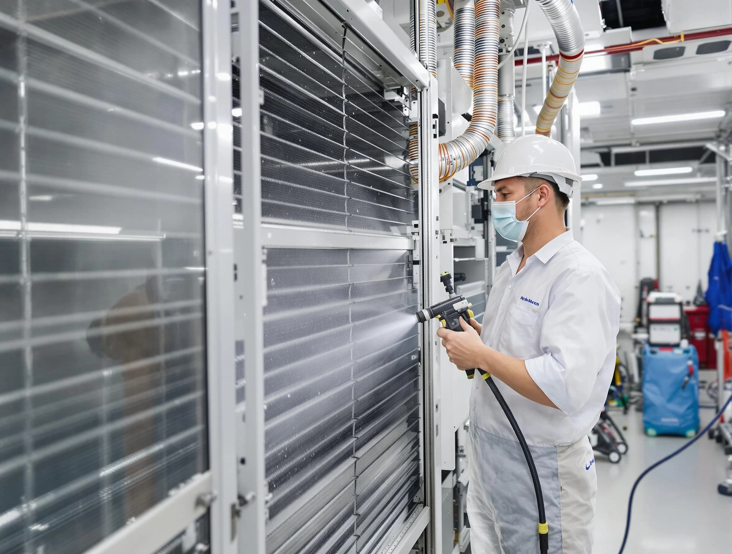 Professional AC coil cleaning by Mount Pleasant Air Duct Cleaning in Mount Pleasant