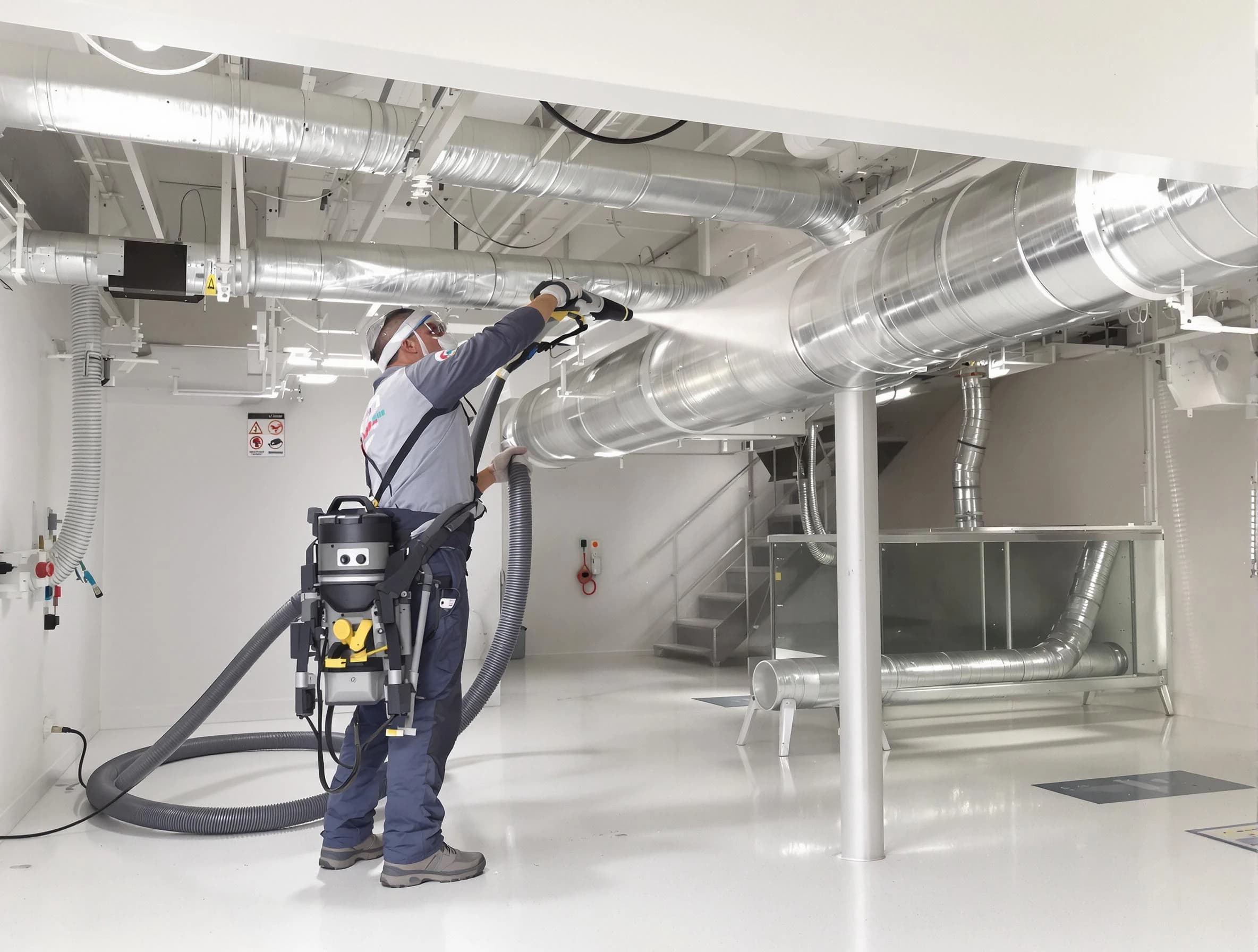 Professional central duct cleaning by Mount Pleasant Air Duct Cleaning in Mount Pleasant