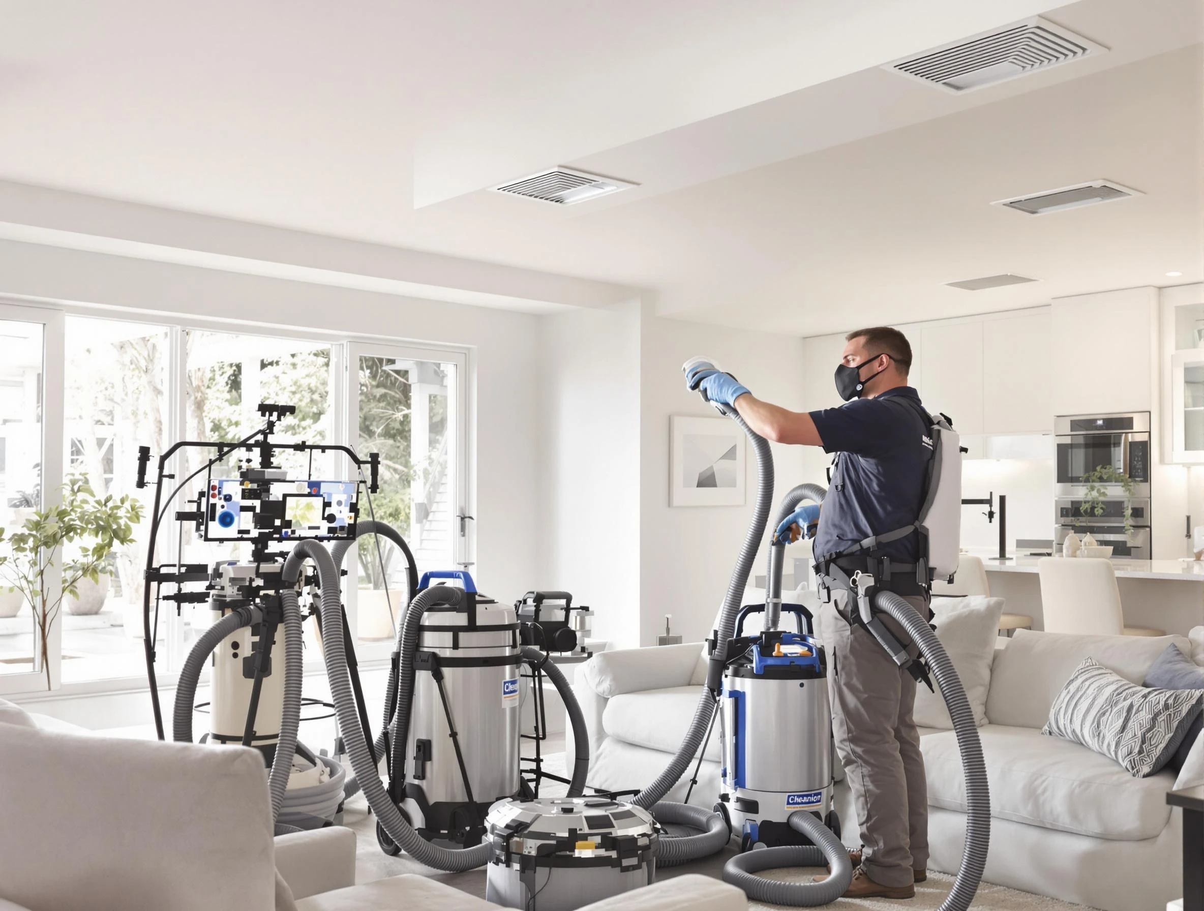 Professional AC duct cleaning by Mount Pleasant Air Duct Cleaning in Mount Pleasant