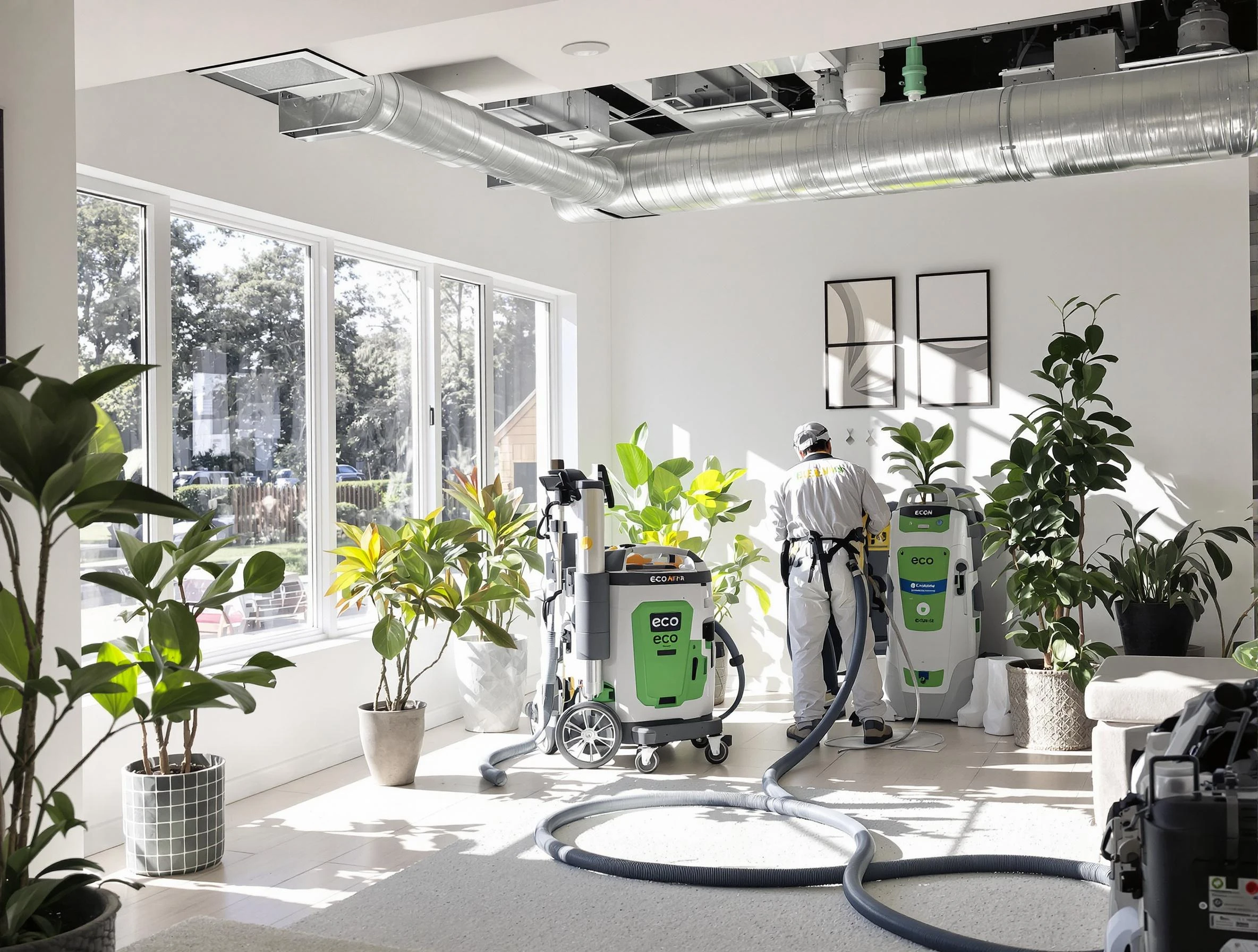 Environmentally-friendly duct cleaning by Mount Pleasant Air Duct Cleaning in Mount Pleasant