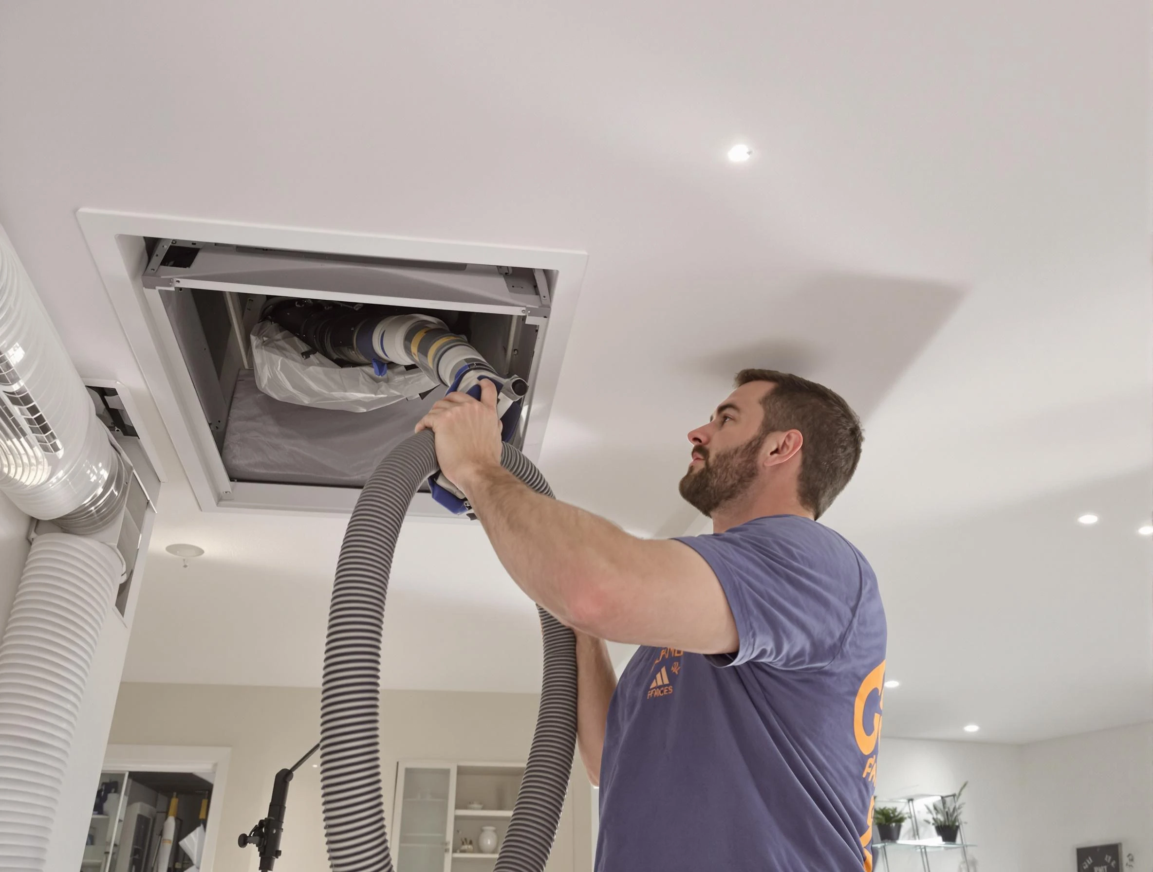 Precision indoor duct cleaning by Mount Pleasant Air Duct Cleaning in Mount Pleasant